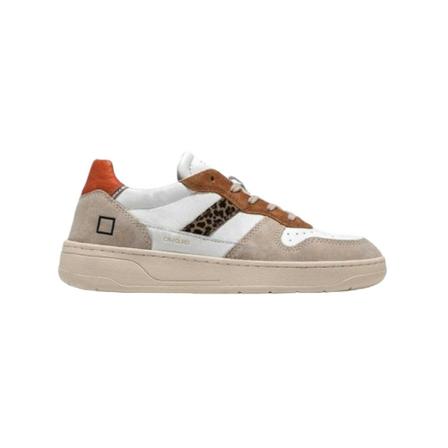 D.a.t.e. Sneakers , Beige , Dames , Maat: 39 EU