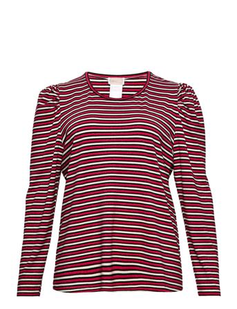 Vanda Langærmet T-shirt Multi/mønstret Persona By Marina Rinaldi