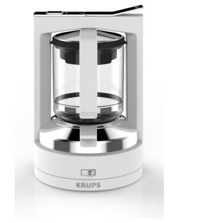 KRUPS T8.2 KM 4682 white/silver