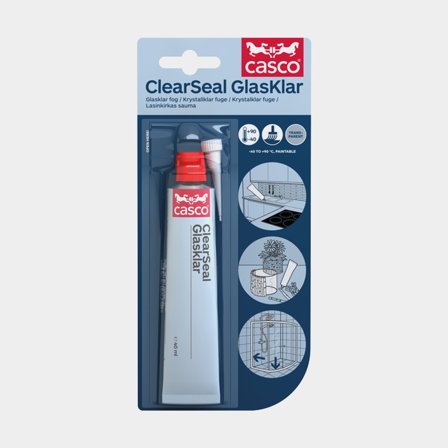 Mastic d'étanchéité Casco ClearSeal, 40 ml, transparent