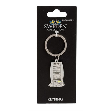 Sverige Souvenir Nyckelring, Sweden City
