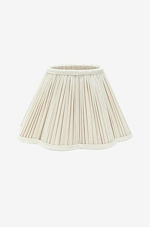Jotex - Siv Plissé 35 Cm Ivory Toppringskärm - Köp Lampskärmar hos Jotex