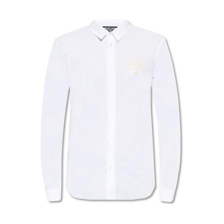 Versace Jeans Couture Shirt with logo Hvid, Herre