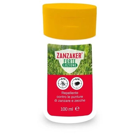 Zanzaker Forte Lozione Repellente Zanzare/Zecche 100ml
