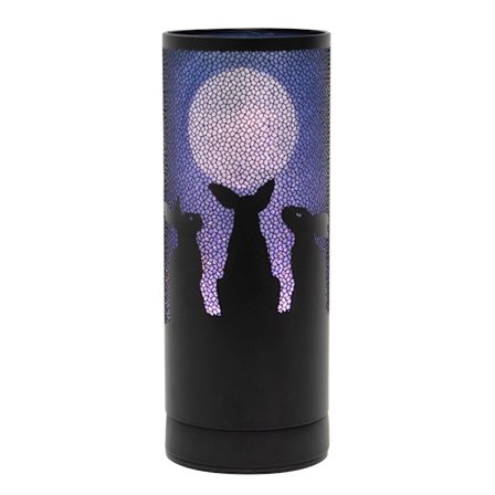 Lisa Parker Moon Gazing Hares Aroma Lamp En Storlek Svart/Lila