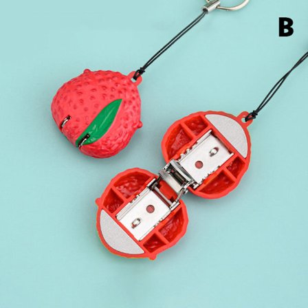 Mini Vikbar Nagelklippare Finger Toe ter Rostfritt stål Porta