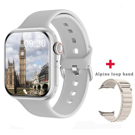 Nyt Smart Watch 9 Mænd Kvinder kropstemperatur Bluetooth Opkald Vandtæt Iltmætning i Blodet Trådløs Opladning Dame iw9 Ur Til Apple