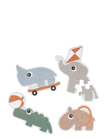 Done by Deer | Jigsaw Puzzle Set Playground Colour Mix | GIFT BOX:20X 14.5X 5CM