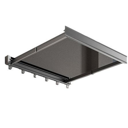 Infällbar utdragbar kläder Mesh Stor kapacitet Sparar utrymme Klädställ för balkong