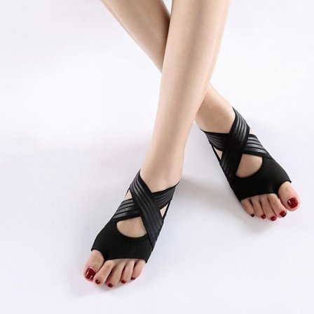 Yogasko Damesokker SVART L(39-40) L(39-40)