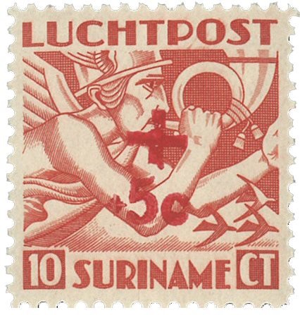 Suriname 1942 - NVPH LP23 - Ubrugt