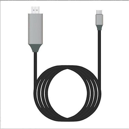 S8 S9 Mobiltelefon Adapterkabel Typ-c till Hdmi Usb3.1 Android On-screen Kabel 4k Hdtv Kabel