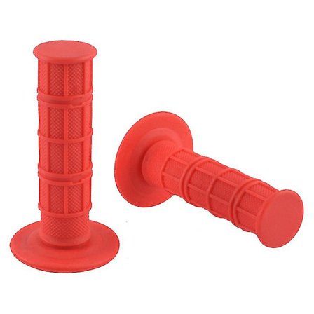 Universaali Moottoripyörän Ohjaustangon Kahvat Dirt Bike Motocross (2 sarjaa, Punainen)