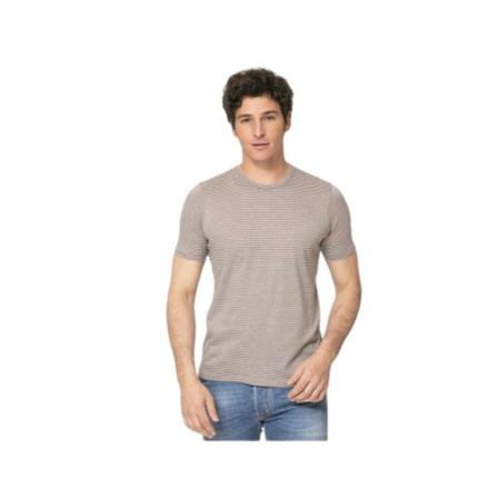 Gran Sasso, T-shirt Bruin, Heren, Maat:XL