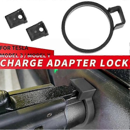 for Tesla MODEL Y Låsbart Ladeadapter Ladesikkerhet Beskyttelse Biltilbehør J1772 J0D9