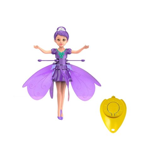 Magisk Flygende Pixie Leke, Flygende Prinsesse Dukke Magisk Infrarød Induksjonstyrt Leke, Spill RC Flygende Leke, Mini Drone Innendørs Og Utendørs 