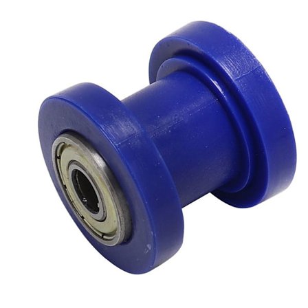 Drivkæde Rulle Remskive Hjul Glider BLÅ 10MM