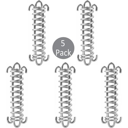 Pcs rustfrit ståltent fjeder reb spænde, have sejl fastgørelsessæt, K