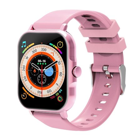 Samtal Smart Klocka Encoder Hd Röstassistent Blodtryck Puls Armband (FMY)