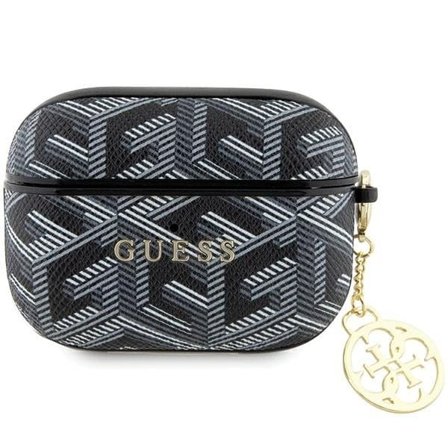 Guess GUAPPGCE4CK-etui for AirPods Pro - svart GCube Charm