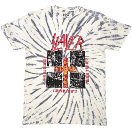 Slayer Unisex Vuxen Quad Seasons T-Shirt M Vit
