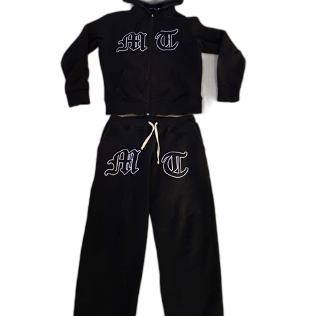 Svart vitt tuttolente tracksuit