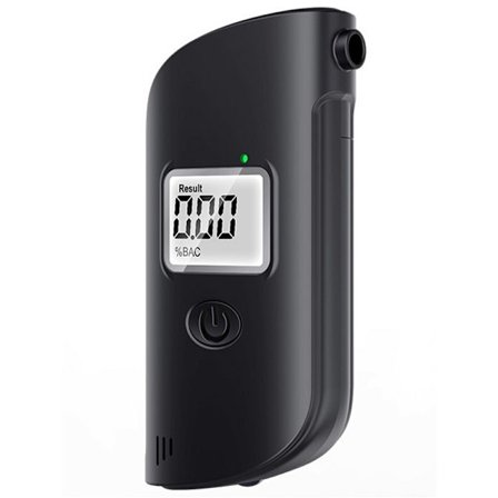 MR689 Alkoholmåler Alkoholtester Højpræcisions BAC-detektor Hvid LED-lys
