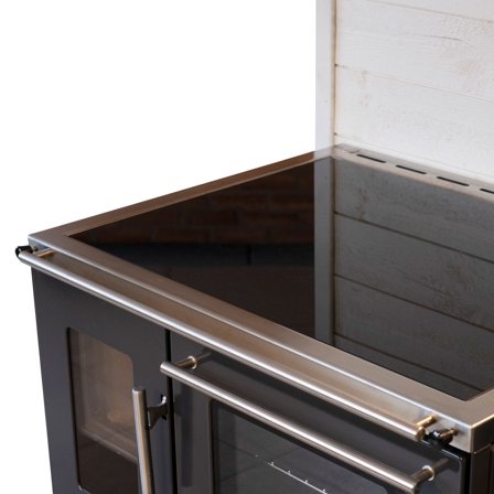 Josef davidssons Heimdall 790 glaskeramikhäll, svart | Vitvaror > Vedspisar | Bagaren och Kocken