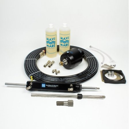 Hydraulický řídicí set Mavimare & Mancini GF300BETX, pro Volvo Penta DP-E pohon pro vestavěné motory do 300 hp bez serva + řídicí pumpa + hydraulická 