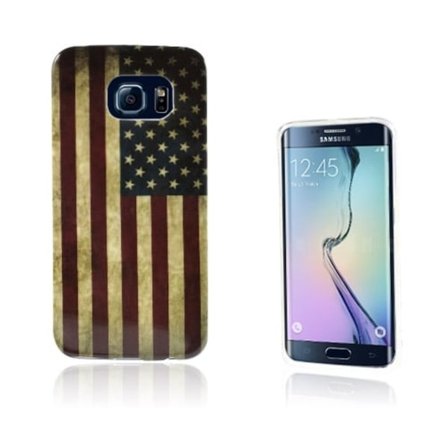 Westergaard Samsung Galaxy S6 Edge Suojakuori - Vintage USA Lippu