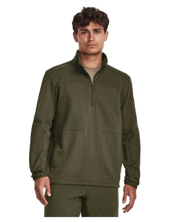 Under Armour Tac Rival Job Fleece - Khaki green - L
