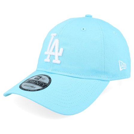 New Era - MLB Bleu unconstructed Casquette - Los Angeles Dodgers League Essential 9TWENTY Blue Dad Cap @ Hatstore