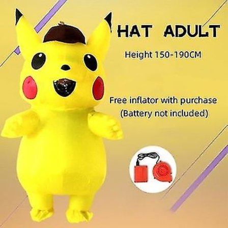 Halloween Keltainen Nukke Ihastuttava Ilmatäytteinen Puku Lapsille Aikuisten Verkko Samalla Piirretty Cosplay-esitys Tapahtumaohjelman Rekvisiitta (