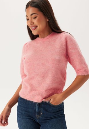 SELECTED-Slflulu Ss Open Back Knit O_x0-XL