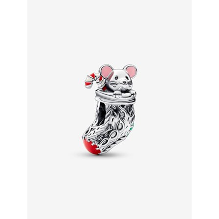 Pandora - Festlig Mus & Strumpa Berlock - Sterlingsilver