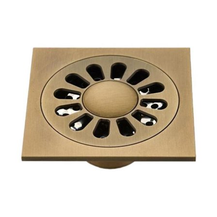 Siphon duschkabin brons badrum toalett golv deodorant koppar