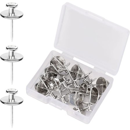 Pienipäiset Tapit, Kaksipäiset Seinänaulat Push Pin Koukut Ripustus