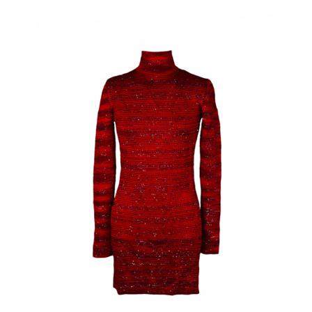 Missoni, Short Dresses Czerwony, Kobieta, Rozmiar: M