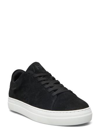 Slhdavid Chunky Suede Sneaker Noos O Lave Sneakers Svart Selected Homme*Betinget Tilbud