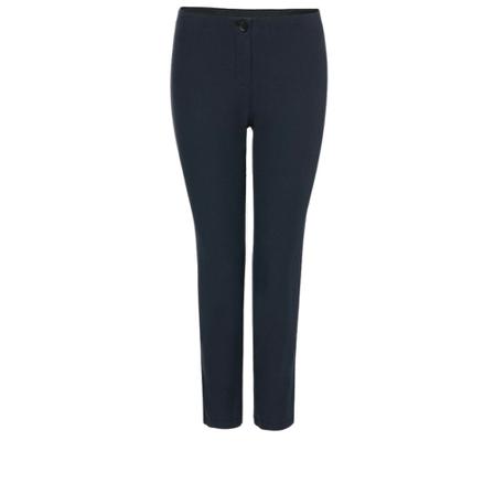 Marc Cain, 7/8 pants made of fine jersey Blauw, Dames, Maat:XS