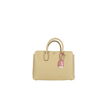 MCM Mila HandTas , Beige , Dames , Maat: ONE Size Handtassen