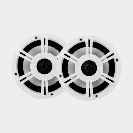 Marinehøjttaler Plastimo Bluetooth Speaker White, med bluetooth, 7.1" (180 mm), 80 W, hvid, til indbygget montering, med hvide fronter, 2-pak