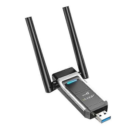AX1800M USB WIFI 6 Adapter 802.11Ax för PC, USB 3.0 Wifi Dongle 5 GHz/2.4 GHz Hög Gain Trådlös Nätverksadapter