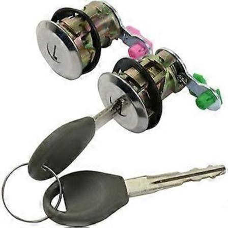 H06003j125/h06013j125 For Altima Alle Modeller Venstre & Høyre Dørlåssylinder Med 2