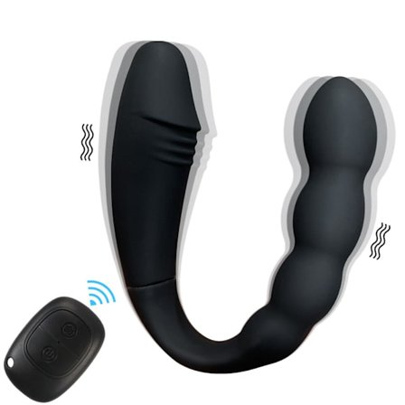 U-formad vibrator med fjärrkontroll