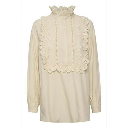 Part Two Part Two Vijapw Bl Bluser 30307412 Whitecap Gray inbo, Dame Skjorter, Størrelse: XS