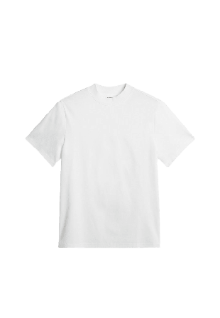 J.Lindeberg Ace Mock Neck T-Shirt T-shirts Herr Vit XL