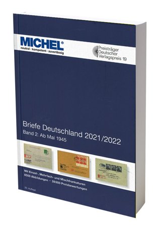 MICHEL - Tyskland, Breve 2021/2022 - Bind II (fra maj 1945)