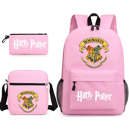 Harry Potter School of Witchcraft Student Ryggsäck F Rosa