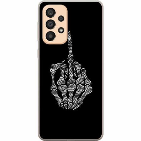 Samsung Galaxy A33 5g Genomskinligt Skal Fuck You Bling